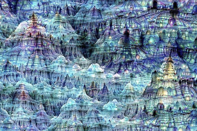 Image for article titled The “dreams” of Google’s AI are equal parts amazing and disturbing