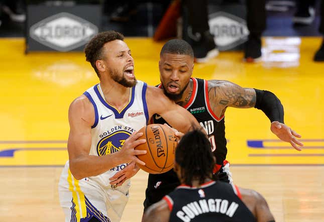 The matchup that never disappoints: Steph Curry vs. Damian Lillard.