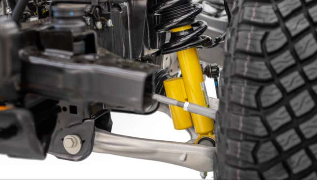 Image for article titled This Is The Upcoming Ford Bronco Raptor With Its Updated Suspension, Widebody Kit And Huge Tires