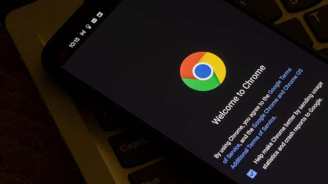 Image for article titled Android Users Can Now Hide Chrome Incognito Tabs With Their Fingerprint