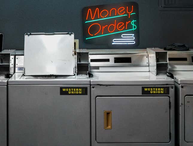 Image for article titled Apartment Building Washing Machine Only Accepts Money Orders