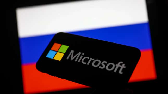 Image for article titled Microsoft Sinks Attempted Hacks on Ukraine By Russian Spies