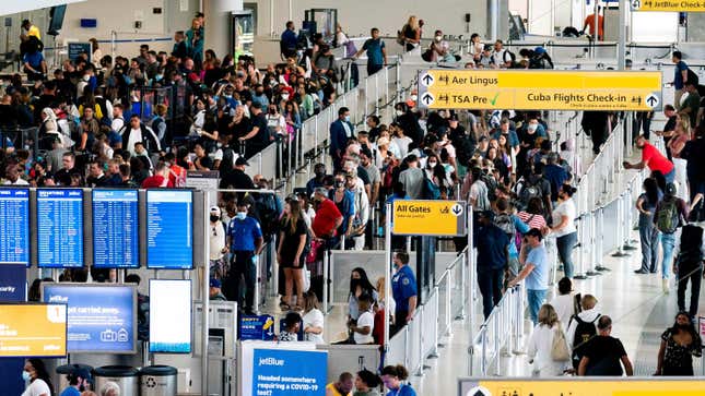Thousands of flights have been cancelled or delayed this summer.