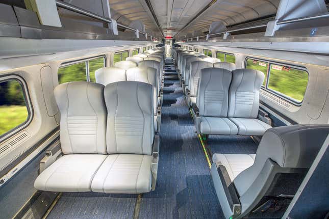 Coach class upgrade.