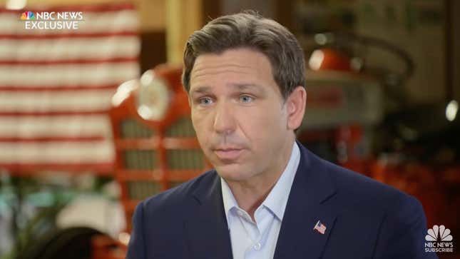 Image for article titled Ron DeSantis Blames Absent Fathers for Abortions in Florida