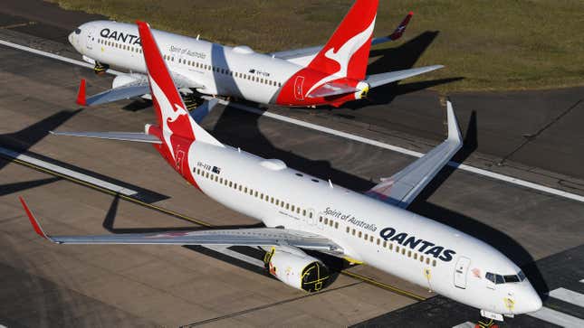 Qantas Boeing 737