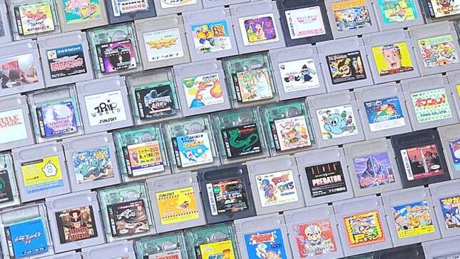 Un fan de Nintendo ha conseguido hacerse con todos los juegos de Game Boy en tan solo dos años