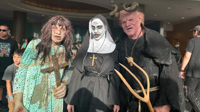 exorcist, the nun and devil