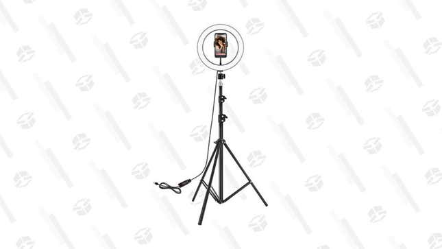 Ergopixel 6.8ft Tripod with LED Ring Light | $60 | StackSocial