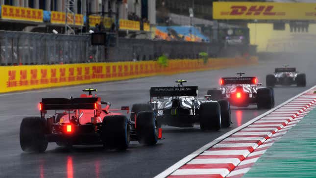 Image for article titled Now The UK&#39;s Travel Policy Is Threatening The Turkish GP Weekend
