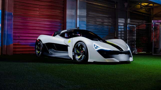 Image for article titled Wyclef Jean Apparently Made an All-Electric Supercar