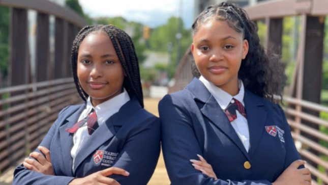 Image for article titled Double-Talk: Two Black Girl Debaters Make History at Harvard University&#39;s Summer Competition