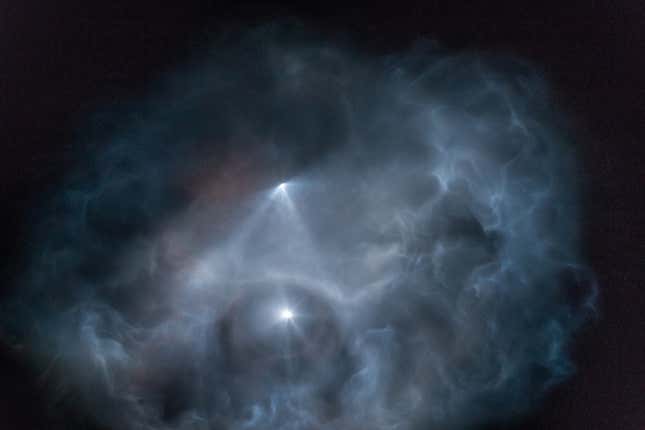 Night clouds.