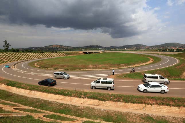 Road to Entebbe.