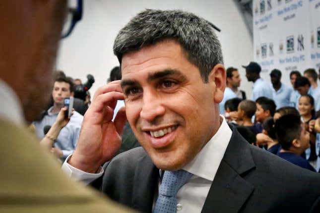 Claudio Reyna’s sunny disposition is sure to brighten up anyone’s day.