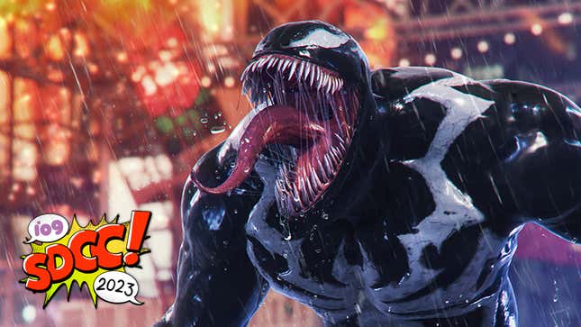 Image for article titled A Venom-Packed Spider-Man 2 Trailer Just Swung Through Comic-Con