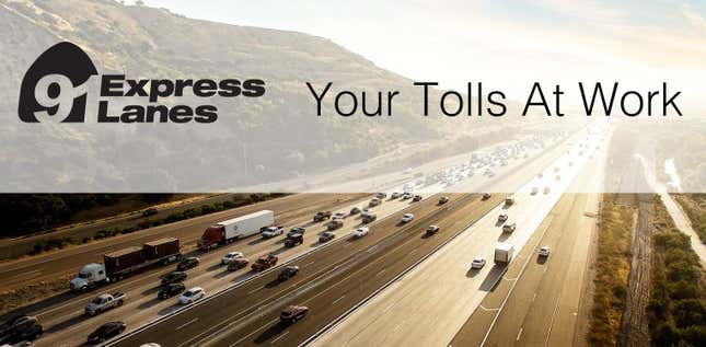 Image for article titled Millions Of Collected Toll Fees By A California Agency Are Going Towards Everything But The Roads