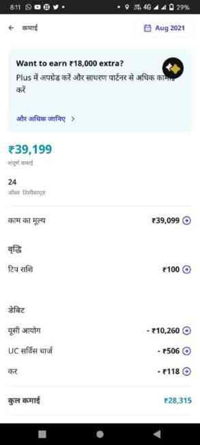 Anjuli Singh, who began working as an Urban Company partner three years ago, believes her earnings have been limited because of various deductions.