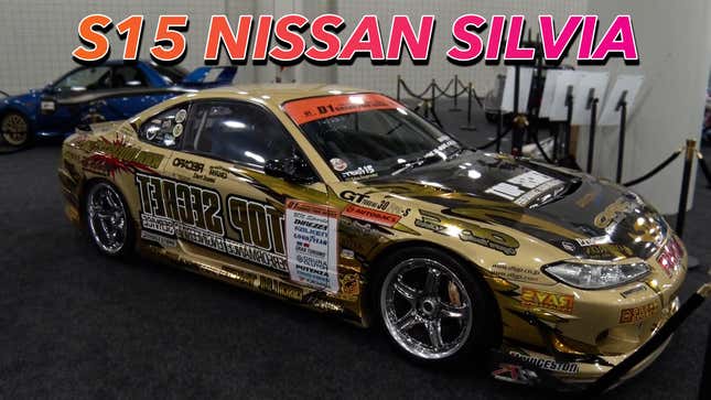 Jalopnik Finds Another Top Secret Project Car at NYIAS: An S15 Nissan Silvia
