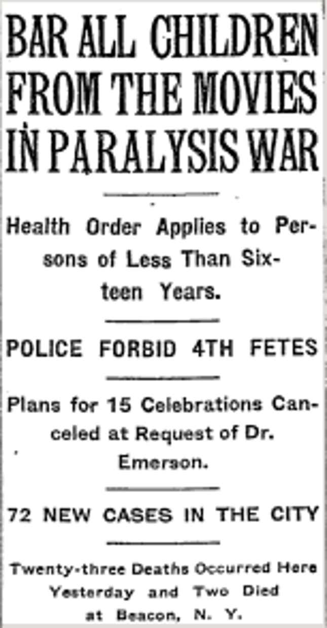 New York Times, July 4, 1916