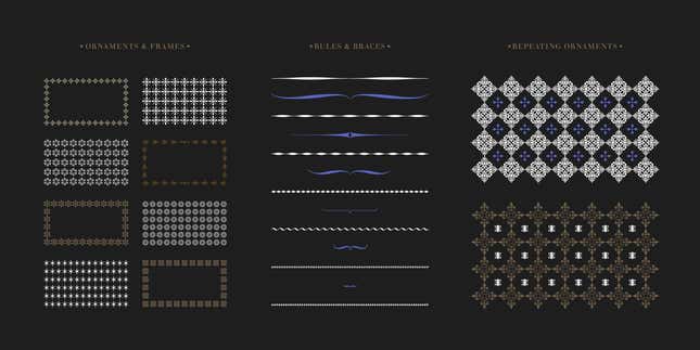 Designer Juan Villanueva worked on Walbaum’s ornament set.