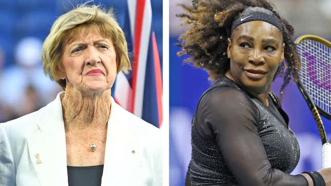 Margaret Court just couldn’t help taking a shot at Serena.