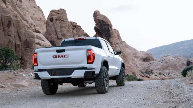 Image for article titled 2023 GMC Canyon Gets More Off-Road Performance, But Will Cost More Across New Lineup