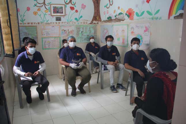 Asha warriors in the meeting room