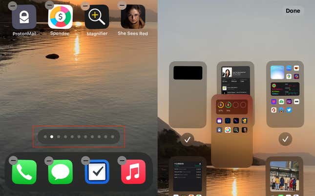 Image for article titled How to Rearrange or Delete Your Home Screens in iOS 15