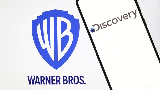 Warner Bros and Discovery logos 