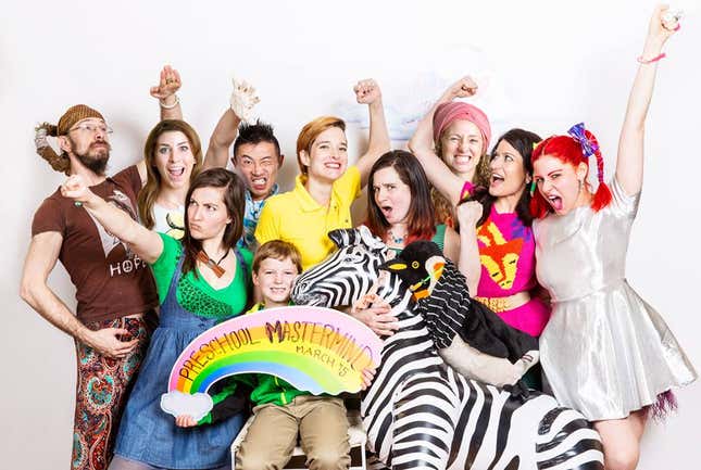 Casual class picture.