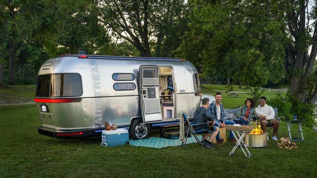 Image for article titled Airstream&#39;s Electric Camper Fixes The Most Annoying Issues With Towing