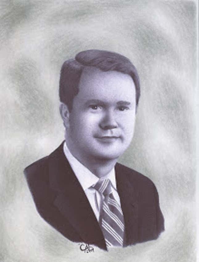 C.Douglas McMillon of Walmart, painted by Charles Lytle.
