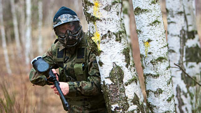 Image for article titled Paintball Course Triggers Combat Veteran’s Flashback To Afghanistan Paintball Course