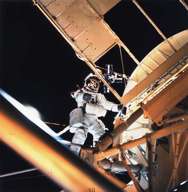 Image for article titled Skylab, the First U.S. Space Station, Changed What We Thought Was Possible in Orbit