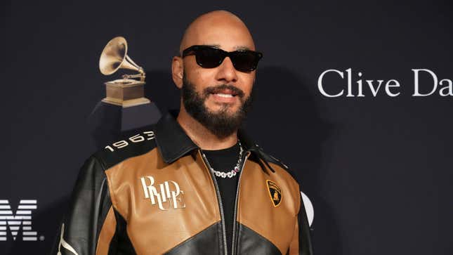 Swizz Beatz attends the Pre-GRAMMY Gala &amp; GRAMMY Salute To Industry Icons on February 04, 2023 in Beverly Hills, California.