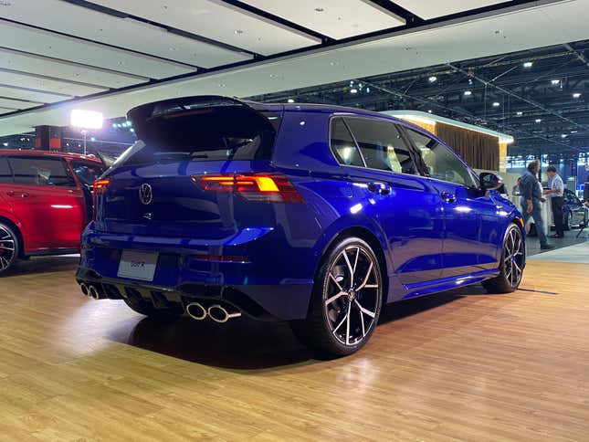 Image for article titled The 2022 Volkswagen Golf R Is A $43,645 Drift Machine With 315 HP