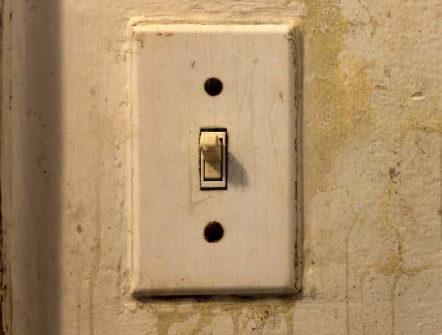 Image for article titled Bar Bathroom Light Switch Wet