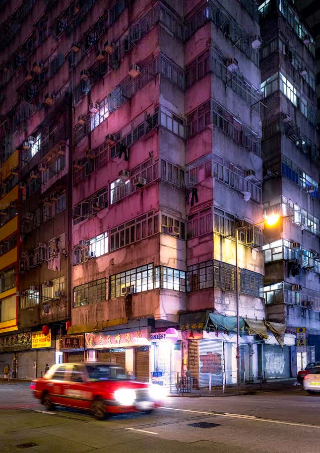 An image from photographer Andy Yeung's "Remember Hong Kong" series