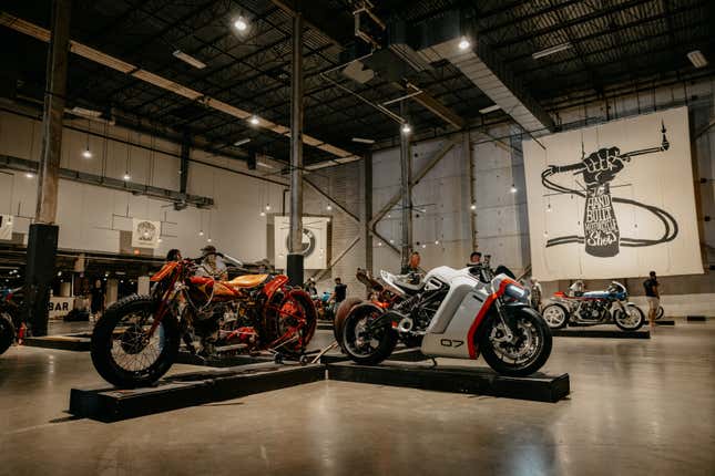Zero Motorcycles SR-X Concept at the 2023 Handbuilt Motorcycle Show