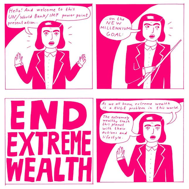 Image for article titled Hey UN, why don’t you try ending extreme wealth?
