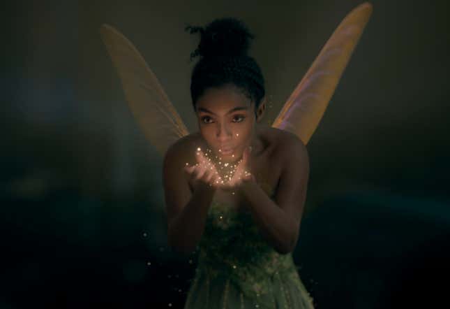 Image for article titled Yara Shahidi Sprinkles Pixie Dust on Peter Pan &amp; Wendy as the New Tinkerbell