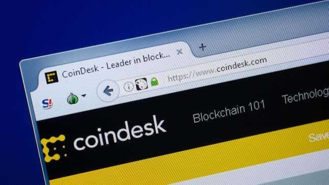 Image for article titled CoinDesk Cuts a Reported 45% of Staff Ahead of Potential Sale