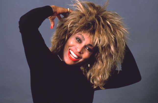 Portrait de Tina Turner à Paris, le 25 septembre 1986.