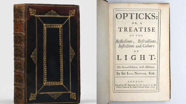 Descubre que el libro de Newton que compró hace 20 años es una copia perdida que perteneció al propio físico