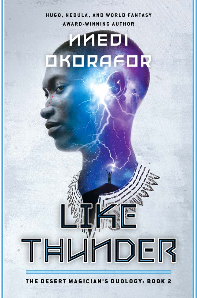 Image for article titled Get a First Glimpse at Nnedi Okorafor's Next Africanfuturist Novel, Like Thunder