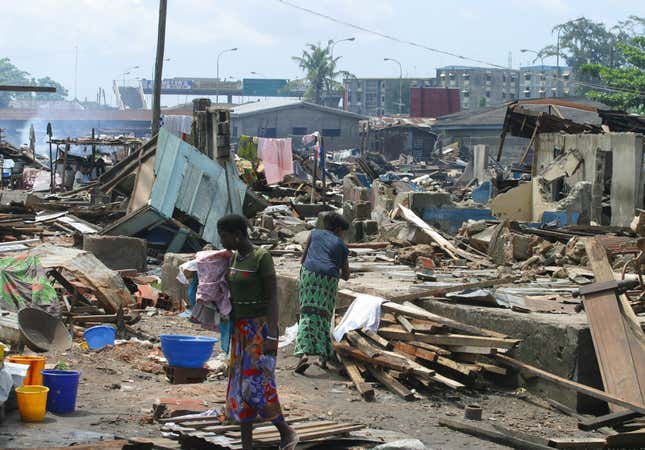Slums in Lagos