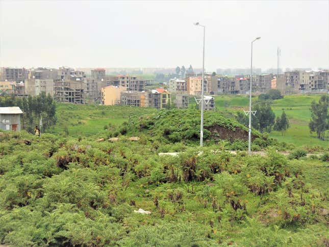 Properties under construction in Ethiopia