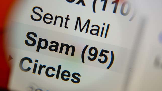 Image for article titled How to Stop Your Important Emails From Going to Someone&#39;s Spam Folder