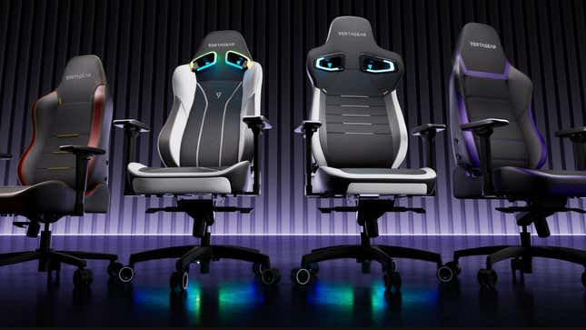 Vertagear has a wide variety of ergonomic gaming chairs on sale now.